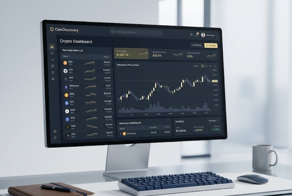 CoinDiscovery – Crypto Listing Portal